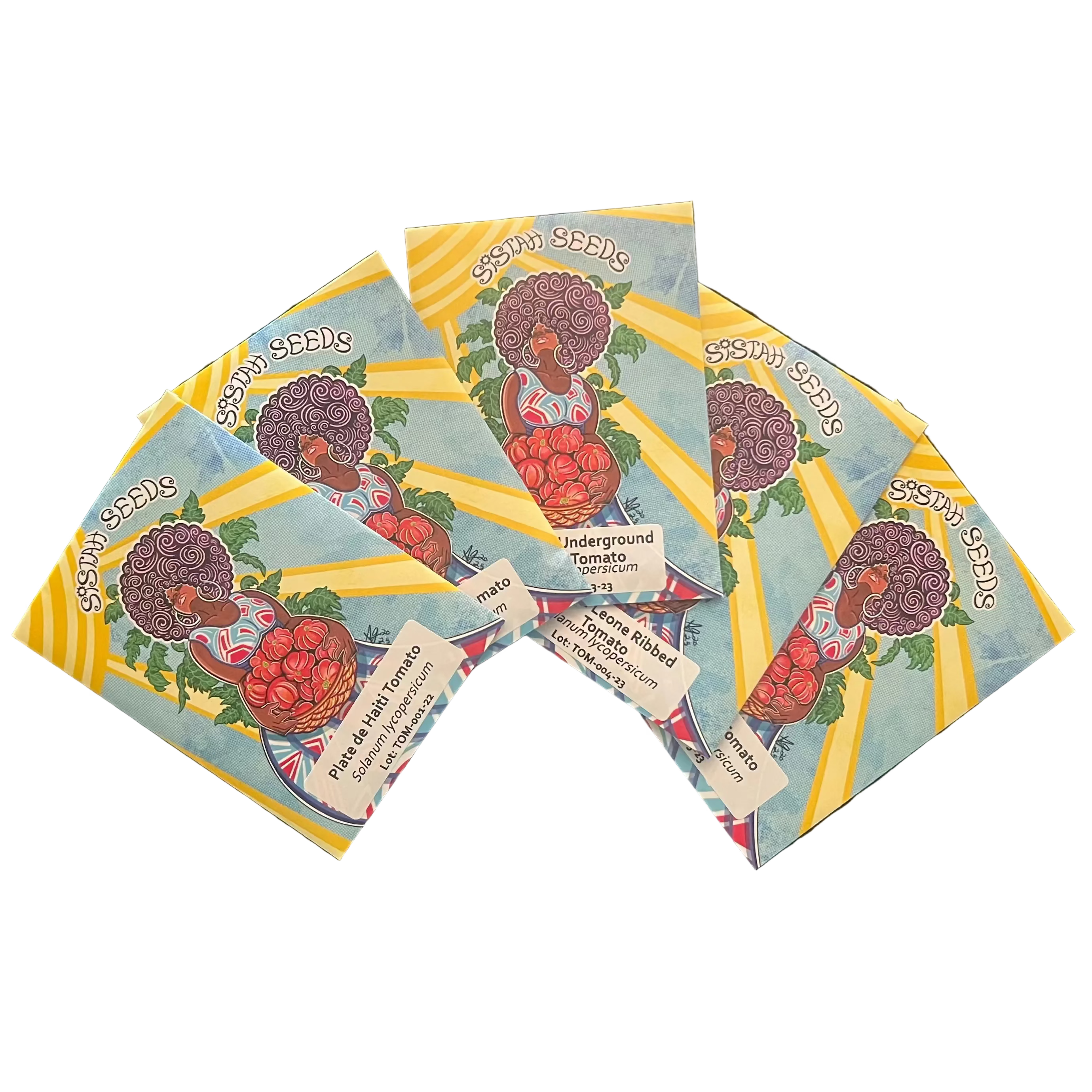 Tomato Bestsellers Art Pack – Sistah Seeds