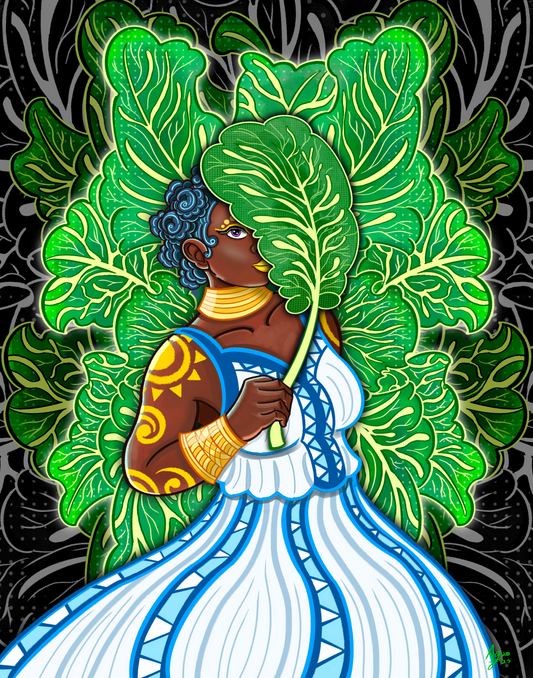 “Collards” by Amaranthia Sepia